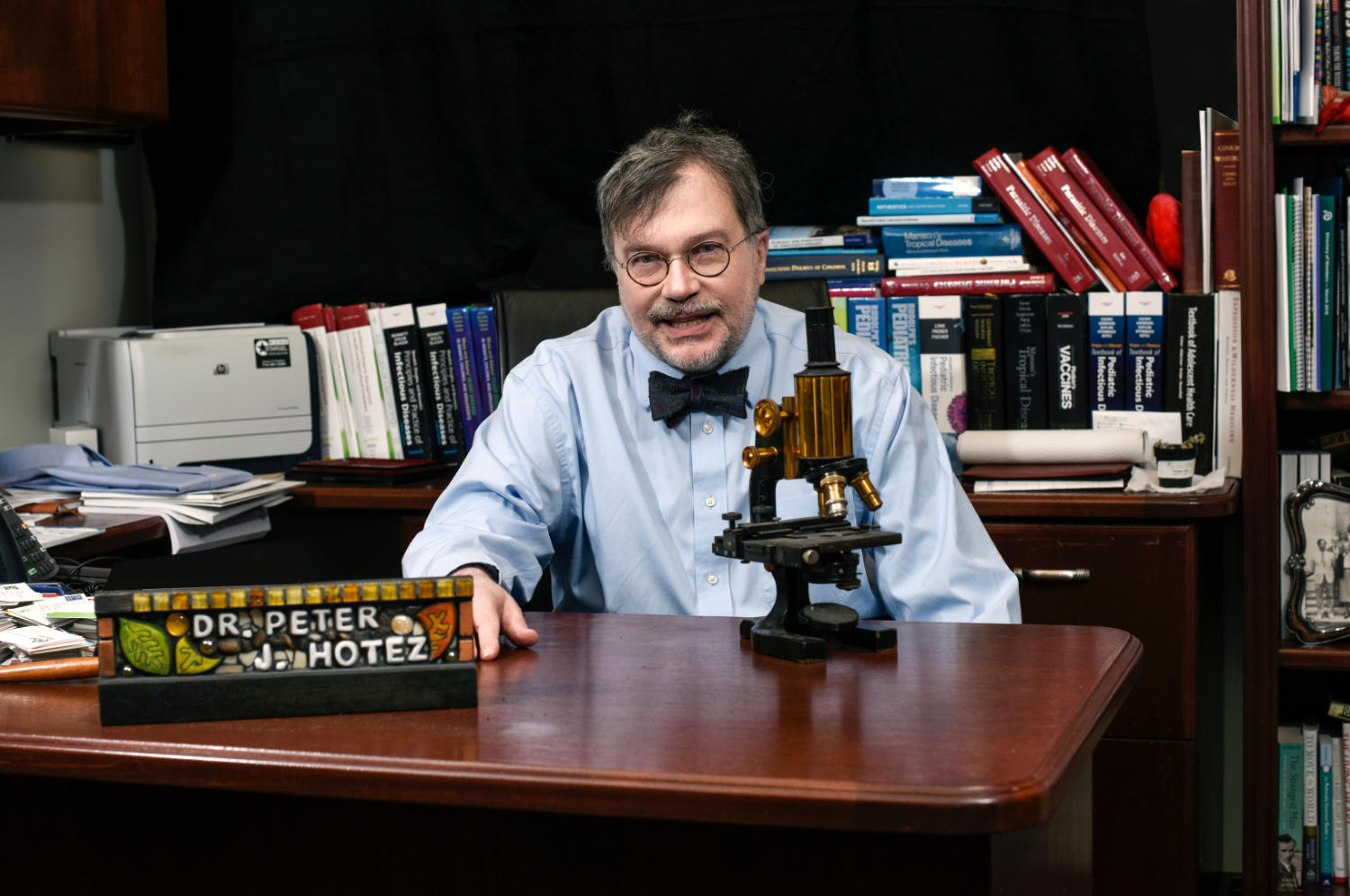 Peter Hotez, MD, PhD, Dean of the National School of Tropical Medicine and Professor of Pediatrics and Molecular Virology & Microbiology at Baylor College of Medicine